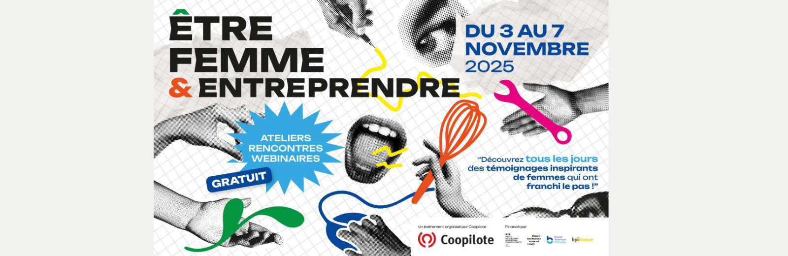 La semaine sur l'entreprenariat féminin ! Femme & Entreprendre 2025 La semaine sur l'entreprenariat féminin !